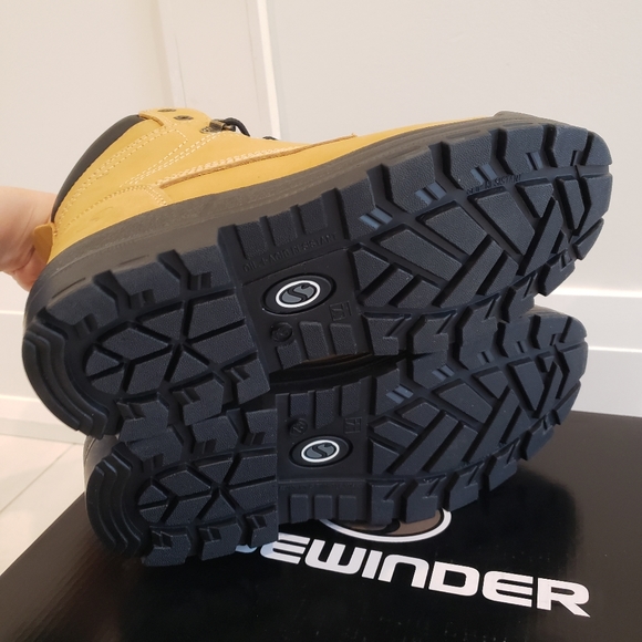 Brand new Men's Sven 2.0 6" steel toe leather work boots- 620, men's size 42 eee - Picture 5 of 9